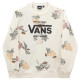 Vans Γυναικείο φούτερ AOP-ED Crew Fleece-B